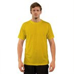 T-Shirt, Basic, Kurzärmlig, Yellow, für den Sublimationsdruck