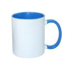 Tasse 330ml FUNNY,  A+, Meeresblau, für die Sublimation