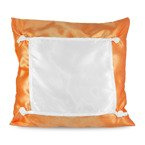 Kissenbezug ECO, 40 x 40 cm, Orange, für den Sublimationsdruck