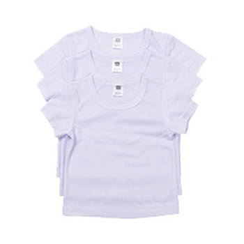 T-Shirt für Kinder, Weiß, für den Sublimationsdruck