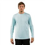 T-Shirt, Vapor, Langärmlig, Arctic Blue, für den Sublimationsdruck