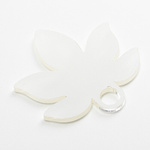 Namensplakette für 1200 ml Becher, Acryl, Blatt, für die Sublimation