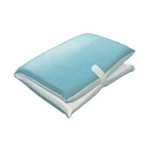 Zweifarbiger Bezug für Sitz, für den Sublimationsdruck - hellblau