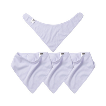 4er-Set Bandana für Kinder, Weiß, für den Sublimationsdruck