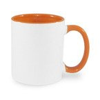 Tasse 330ml FUNNY, ECO, Orange, für die Sublimation