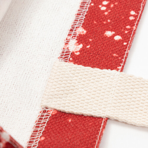 Tasche, Bleached Starry Red, für den Sublimationsdruck