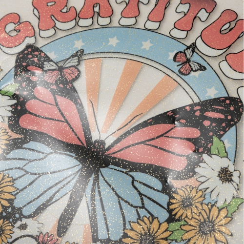 Glitzerfolie für DTF OtterPro-Druck 30 cm x 100 m – Gold