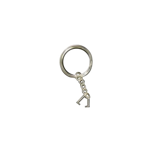 Kette mit Ring für Schlüsselanhänger