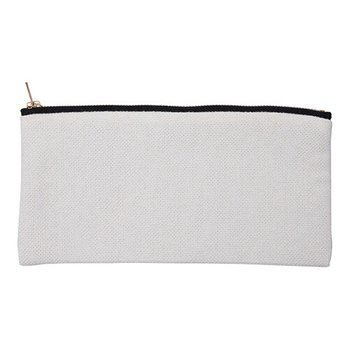 Federmäppchen, Leinen, 20,5 x 11,5 cm, für den Sublimationsdruck