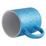 Becher 325 ml mit rissigem Oberflächeneffekt für Sublimation - Blau