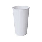 Konische Tasse 550ml, Kunststoff, Weiß, für die Sublimation