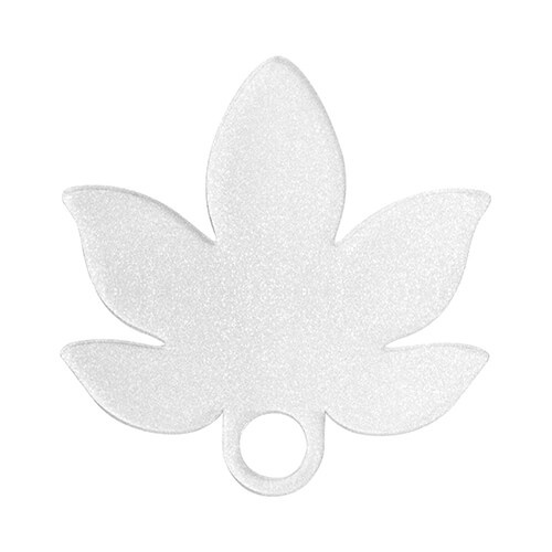 Namensplakette für 1200 ml Becher, Acryl, Brokat, Blatt, für die Sublimation