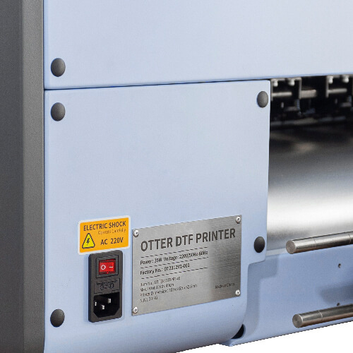 Otter 40DTF-Drucker mit zwei Epson i1600-Köpfen