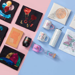 Blatt-Set mit Zirkonia, Basketball, für den Thermotransfer