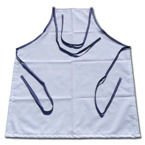 Foto-Küchenschürze, PREMIUM, Blaue Riemen, für den Sublimationsdruck