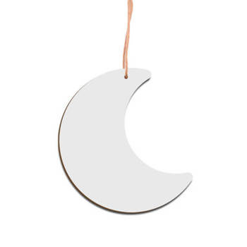 Anhänger, MDF, Mond, für den Sublimationsdruck