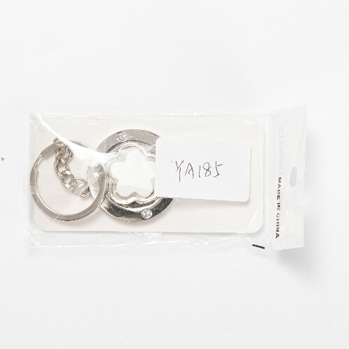 Schlüsselanhänger, Metall, Blume, für den Sublimationsdruck