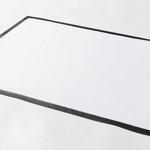Matte, 85 x 60 cm, Gummi, Schwarz, für den Sublimationsdruck