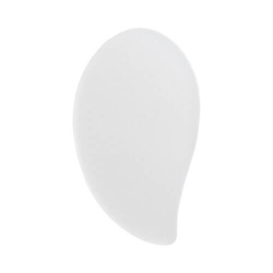 Fußfeile, Glas, Tropfen, für die Sublimation