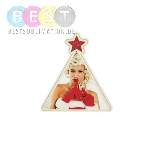 Anhänger, Filz, Dreieck, für den Sublimationsdruck