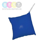 Mini-Kissenbezug, Aufhänger, 15 x 15 cm, Blau, für den Sublimationsdruck