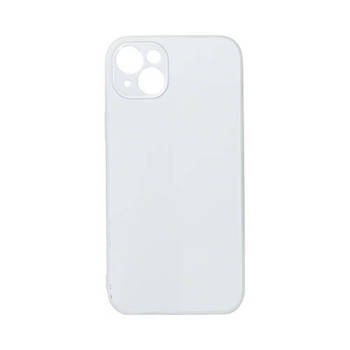 Cover für das iPhone 14 Plus, Gummi, Transparent, für den Sublimationsdruck