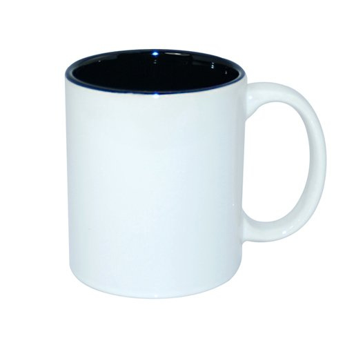 Tasse 330ml, ECO, schwarze Innenseite, für die Sublimation