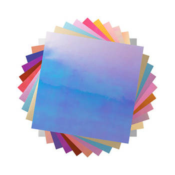 Selbstklebende Folie, Bunt, 10 Blatt