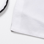 Schürze, mit drei Taschen, Schwarz, für den Sublimationsdruck