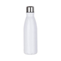 Fahrradflasche, Weiß, 650 ml, für den Sublimationsdruck