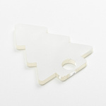 Namensplakette für 1200 ml Becher, Acryl, Tannenbaum, für die Sublimation