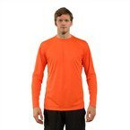 T-Shirt, Vapor, Langärmlig, Safety Orange, für den Sublimationsdruck
