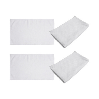 4er-Set Küchentuch, 28 x 46 cm, Weiß, für den Sublimationsdruck