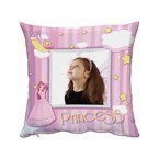 Zweifarbiger Kissenbezug, Satin, 38 x 38 cm, Princess, für den Sublimationsdruck