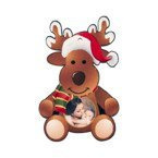 Anhänger, Filz, Rentier, für den Sublimationsdruck