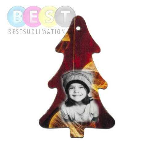 Anhänger, Filz, Weihnachtsbaum, für den Sublimationsdruck