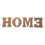Deko-Buchstabe, "HOME", MDF, 25 cm, für den Sublimationsdruck