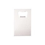 Flaschenöffner, 5,3 x 8,5 cm , für den Sublimationsdruck - Kreditkarte