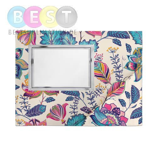 Tischdecke, Satin, Floreal, für den Sublimationsdruck