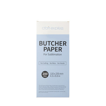 Schutzfolie, 110 x 250 mm, Craft Express, 200 Blatt