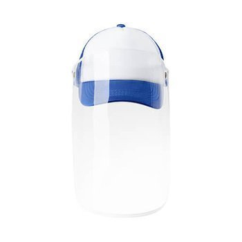 Kinder-Schirmmütze mit Visier, Blau, für den Sublimationsdruck