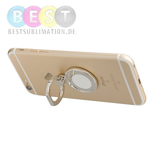 Smartphone-Fingerhalter, Rund, für den Sublimationsdruck