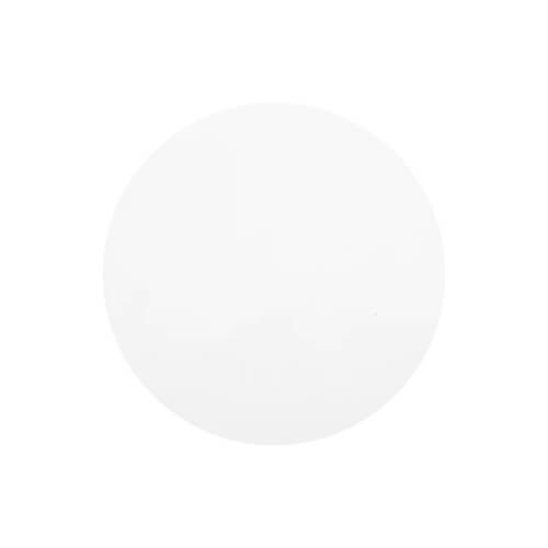 Alu-Plättchen, für Christbaumkugel, Ø 5 cm, für den Sublimationsdruck