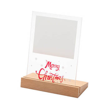 Foto-Rahmen, Glas, 12,7 x 17,8 cm, Merry Christmas, für den Sublimationsdruck