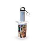 Fahrradflasche, Weiß, 400 ml, für den Sublimationsdruck