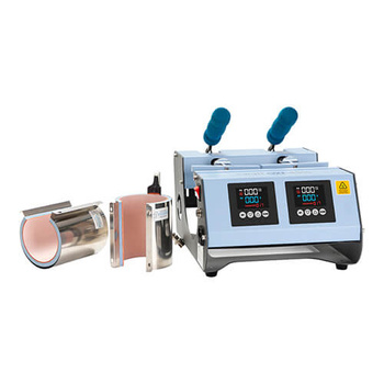 Zweistationen-Presse für Tassen und Tumbler