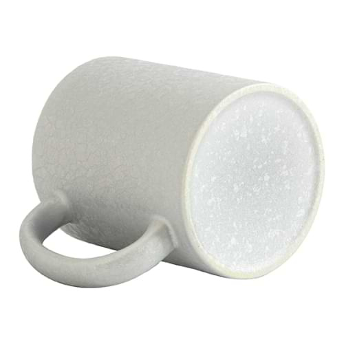 Becher 325 ml mit rissigem Oberflächeneffekt für Sublimation - Silber