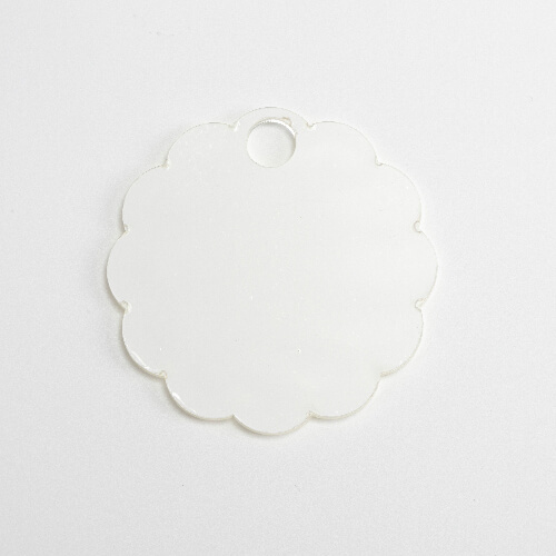 Namensplakette für 1200 ml Becher, Acryl, Medaille, für die Sublimation