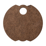 Namensplakette für Becher 480 / 600 / 540 / 750 ml, Hartfaser, Knospe, für die Sublimation