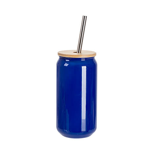 Glas 550 ml, Blau, Farbwechselnd bei Temperatureinfluss, für die Sublimation